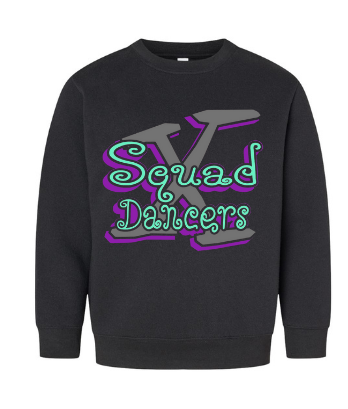 YOUTH Crew Neck Sweatshirt multi color logo
