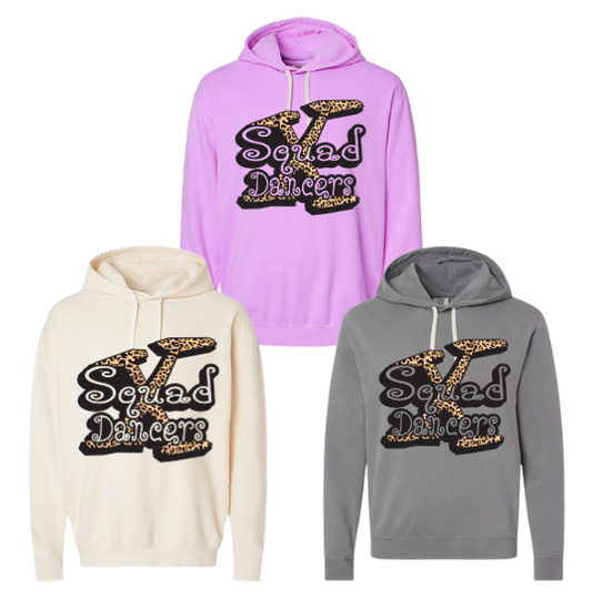 ADULT comfort colors leopard print logo