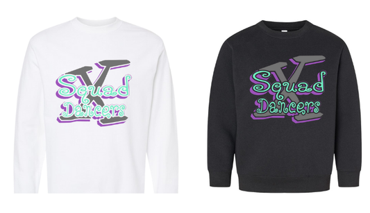 ADULT Crew Neck Sweatshirt multi color logo
