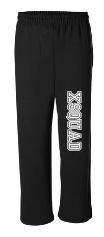 ADULT open leg sweatpants